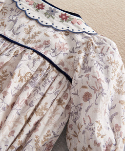 Mamas & Papas Outfits & Sets Floral Romper & Tights