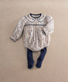 Mamas & Papas Outfits & Sets Floral Romper & Tights