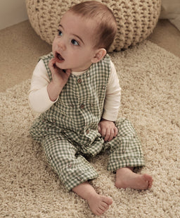 Mamas & Papas Outfits & Sets Gingham Romper & Bodysuit