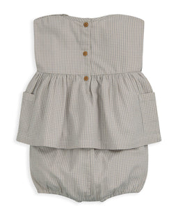 Mamas & Papas Outfits & Sets Gingham Top & Shorts Outfit Set