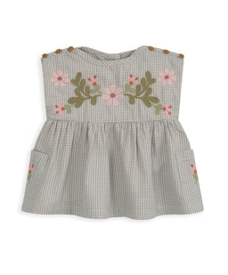 Mamas & Papas Outfits & Sets Gingham Top & Shorts Outfit Set