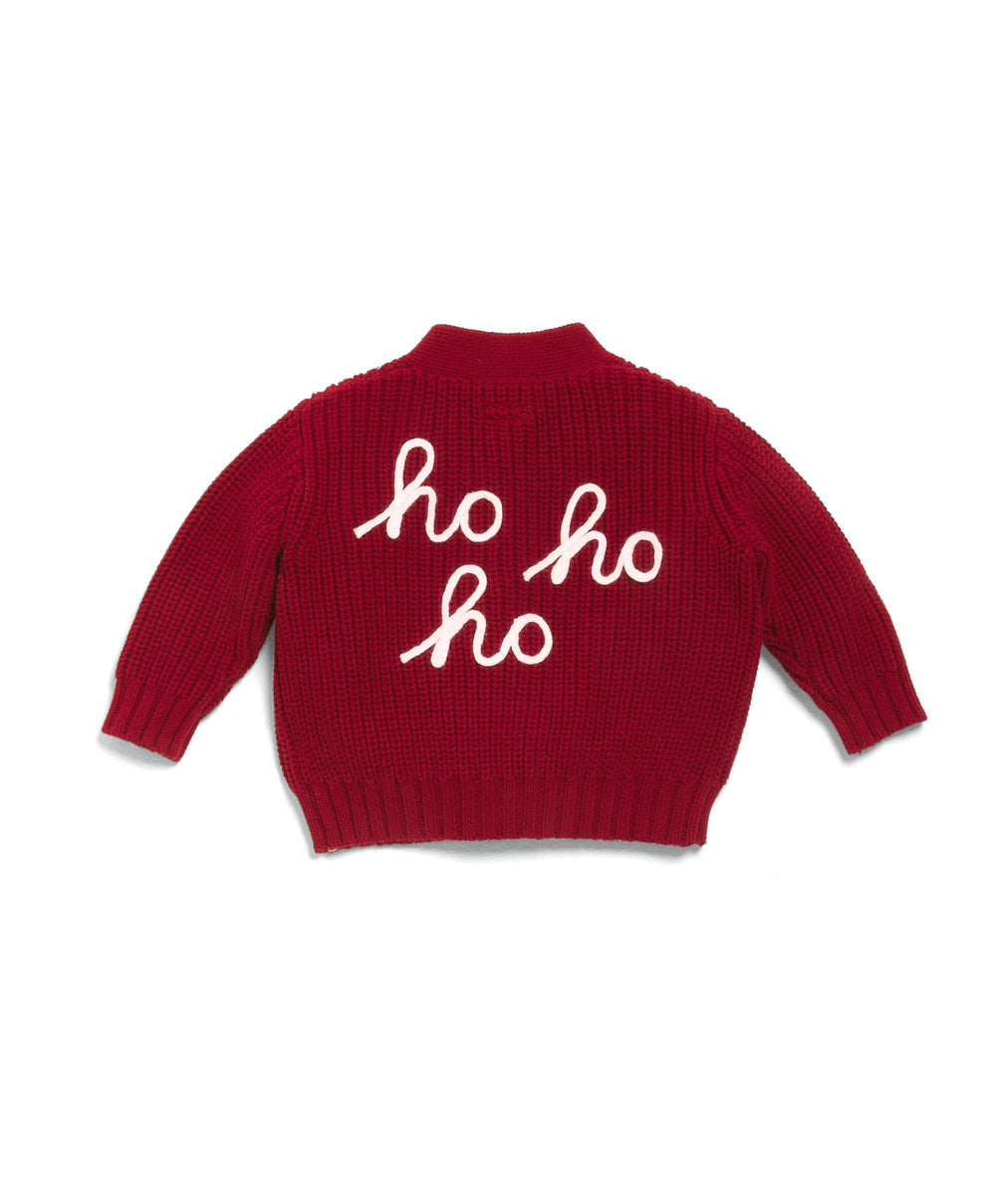 Mamas &amp; Papas Outfits &amp; Sets Ho Ho Ho Christmas Cardigan &amp; Leggings