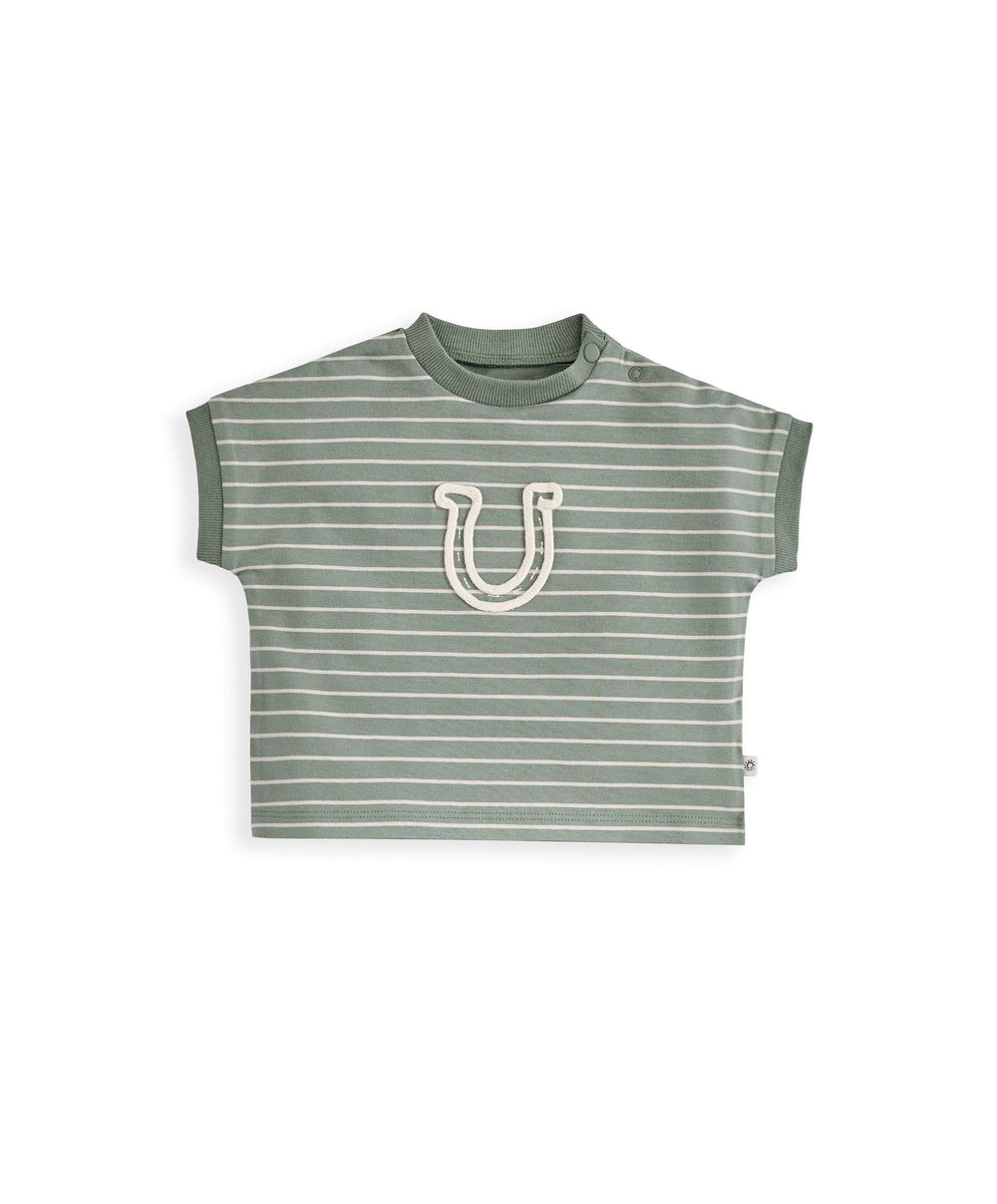 Mamas &amp; Papas Outfits &amp; Sets Horseshoe T-Shirt &amp; Shorts Outfit Set