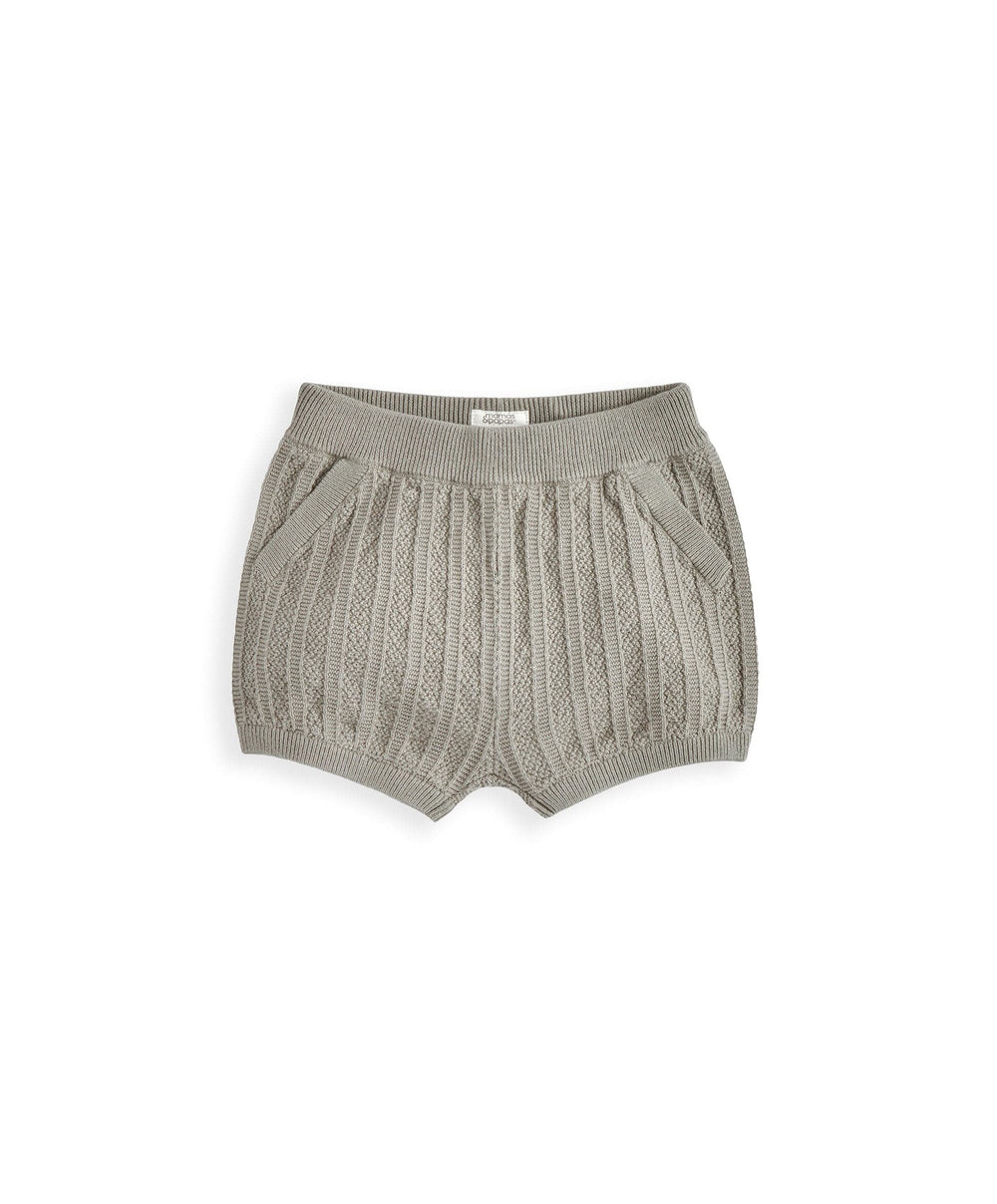 Mamas &amp; Papas Outfits &amp; Sets Knitted Shirt &amp; Shorts Outfit Set