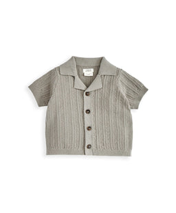Mamas & Papas Outfits & Sets Knitted Shirt & Shorts Outfit Set