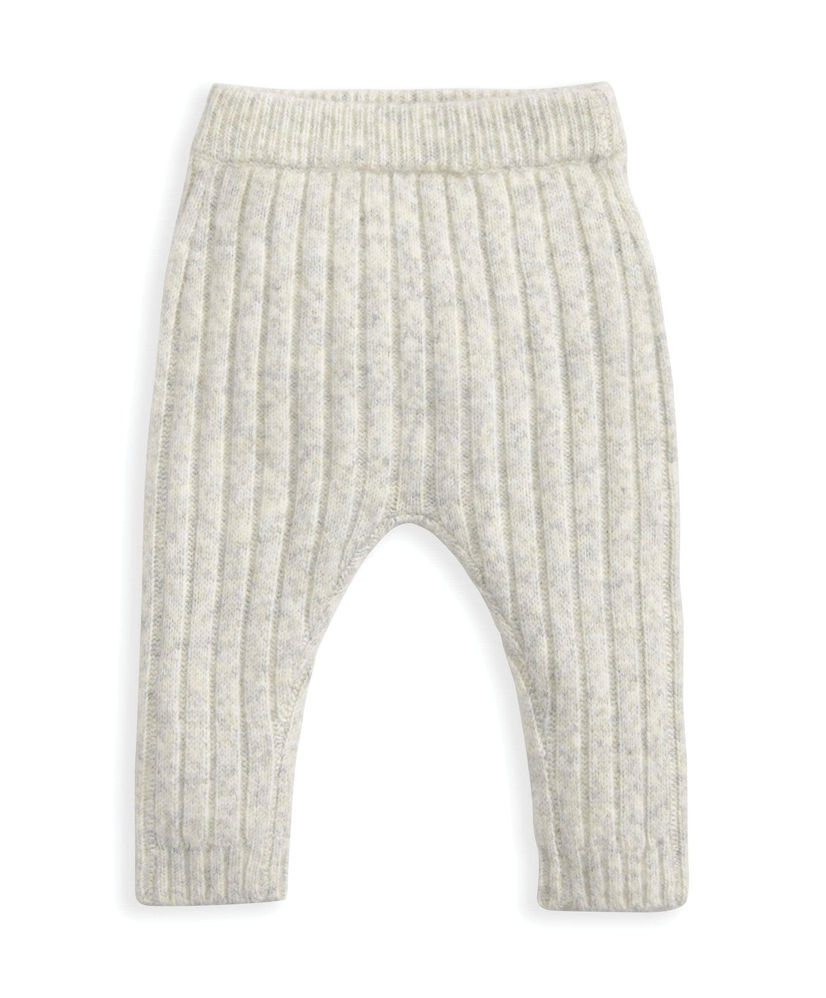 Knitted Top & Leggings Set (2 Pieces) – Grey Marl – Mamas & Papas UK