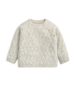 Mamas & Papas Outfits & Sets Knitted Top & Leggings Set (2 Pieces) – Grey Marl