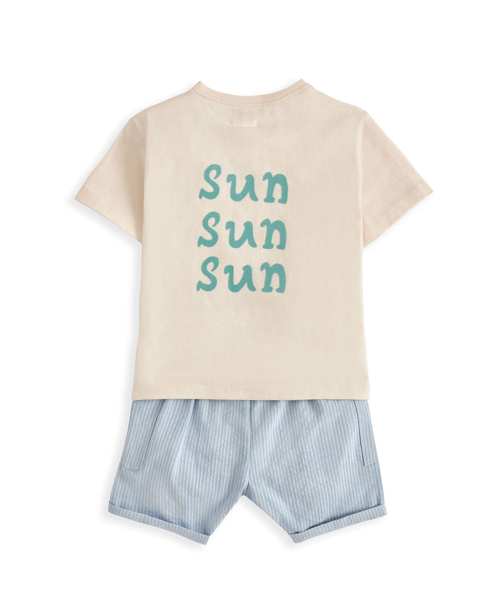 Mamas &amp; Papas Outfits &amp; Sets Lobster T-Shirt &amp; Shorts Outfit Set