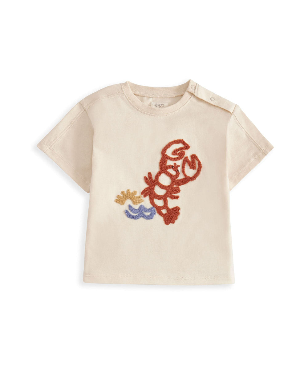 Mamas &amp; Papas Outfits &amp; Sets Lobster T-Shirt &amp; Shorts Outfit Set