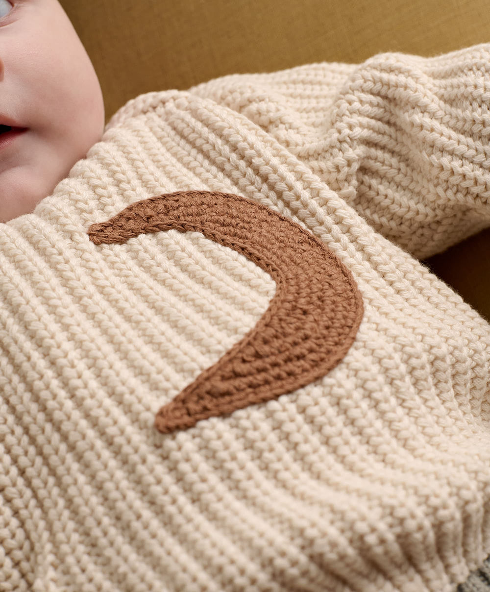 Mamas &amp; Papas Outfits &amp; Sets Moon Knit Set (2 Pieces)