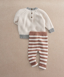 Mamas & Papas Outfits & Sets Moon Knit Set (2 Pieces)