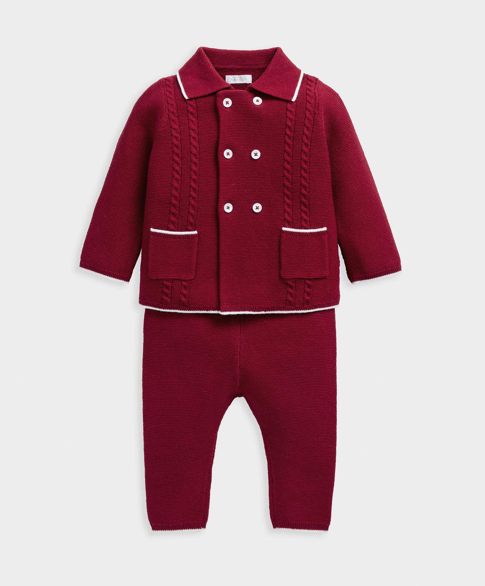 Mamas &amp; Papas Outfits &amp; Sets Mr Santa Christmas Outfit Set