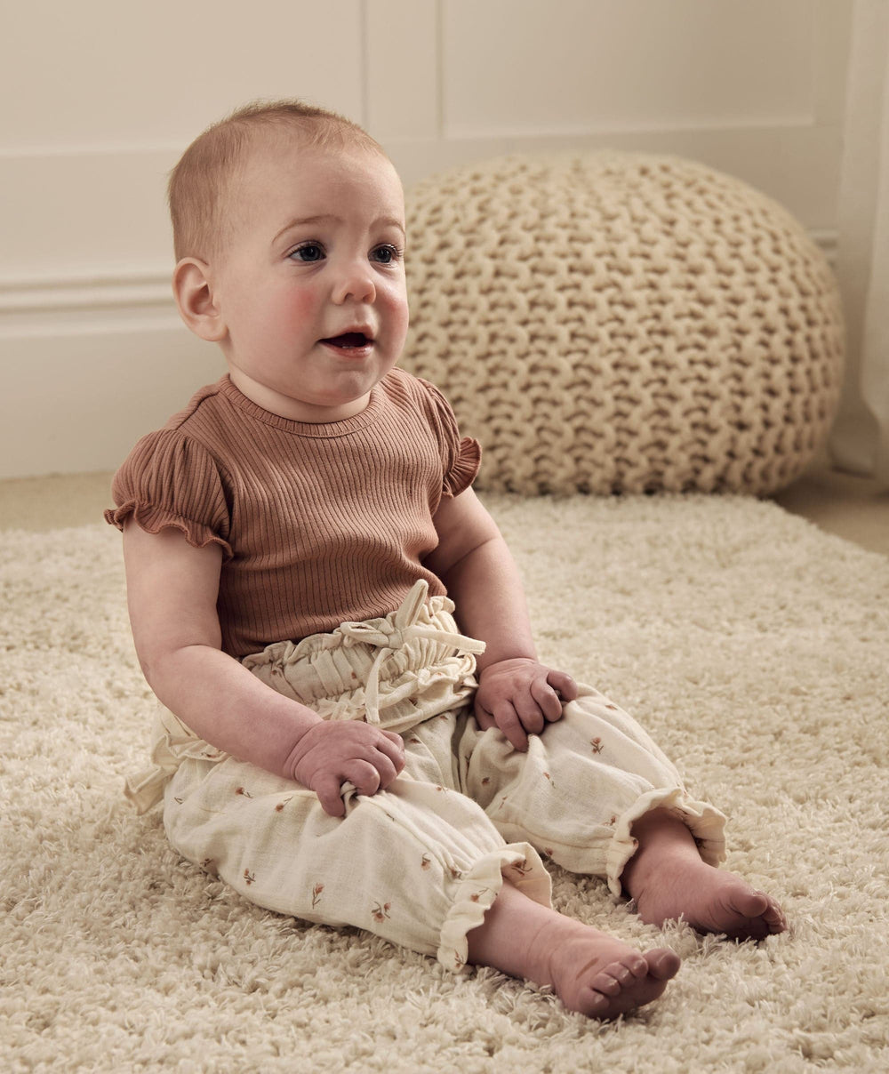 Mamas &amp; Papas Outfits &amp; Sets Peony Bodysuit &amp; Trousers Outfit Set