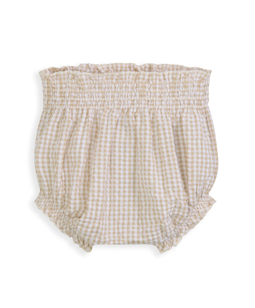 Mamas &amp; Papas Outfits &amp; Sets Pink Gingham Blouse &amp; Bloomers
