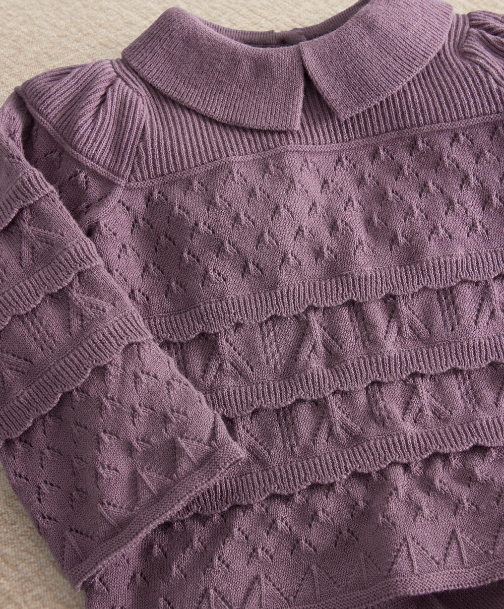 Mamas &amp; Papas Outfits &amp; Sets Plum Knit Set