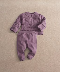 Mamas & Papas Outfits & Sets Plum Knit Set