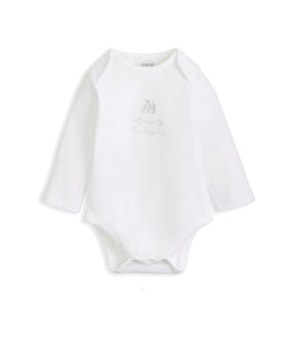 Mamas & Papas Outfits & Sets Quilted Jacket, Bodysuit & Bottoms Set (3 Pieces) – Bunny Print