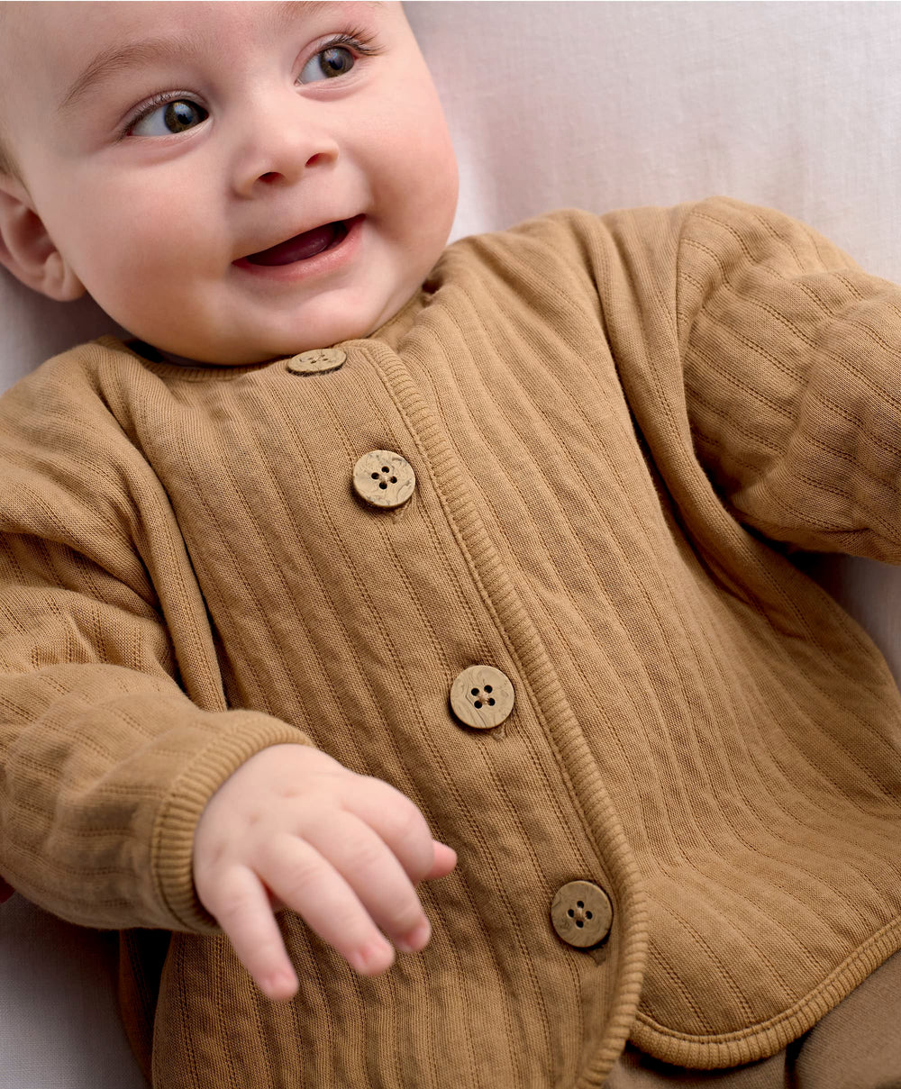 Mamas &amp; Papas Outfits &amp; Sets Snail Quilted Jacket &amp; Joggers Set