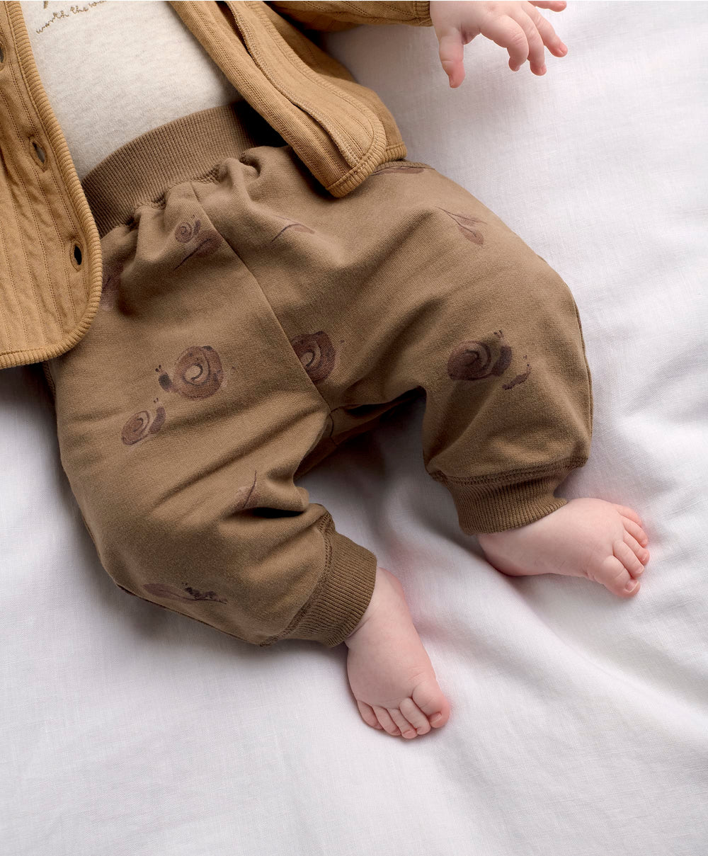 Mamas &amp; Papas Outfits &amp; Sets Snail Quilted Jacket &amp; Joggers Set