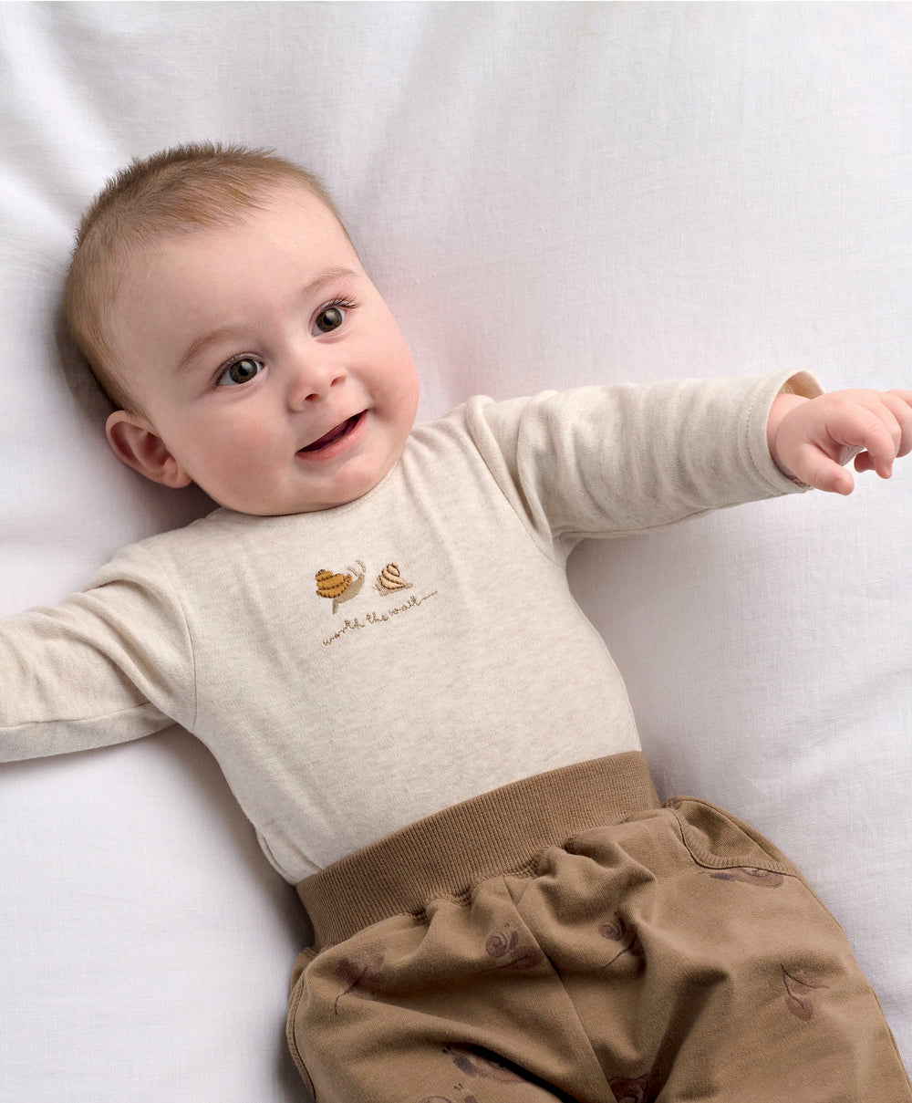 Mamas &amp; Papas Outfits &amp; Sets Snail Quilted Jacket &amp; Joggers Set