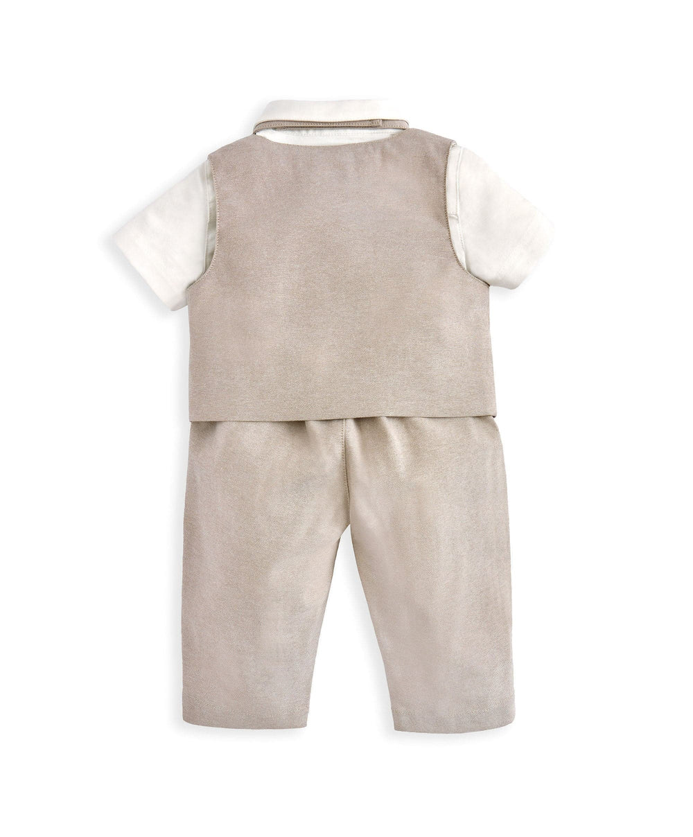 Mamas &amp; Papas Outfits &amp; Sets Stone 4 Piece Suit