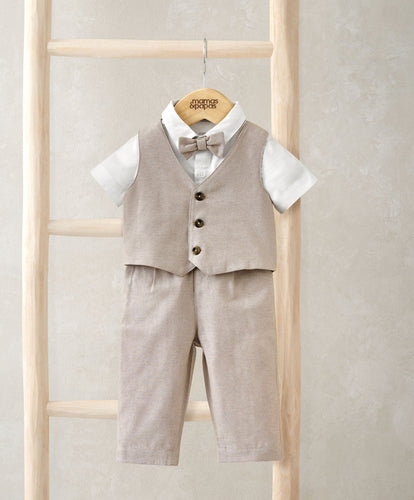 Mamas & Papas Outfits & Sets Stone 4 Piece Suit