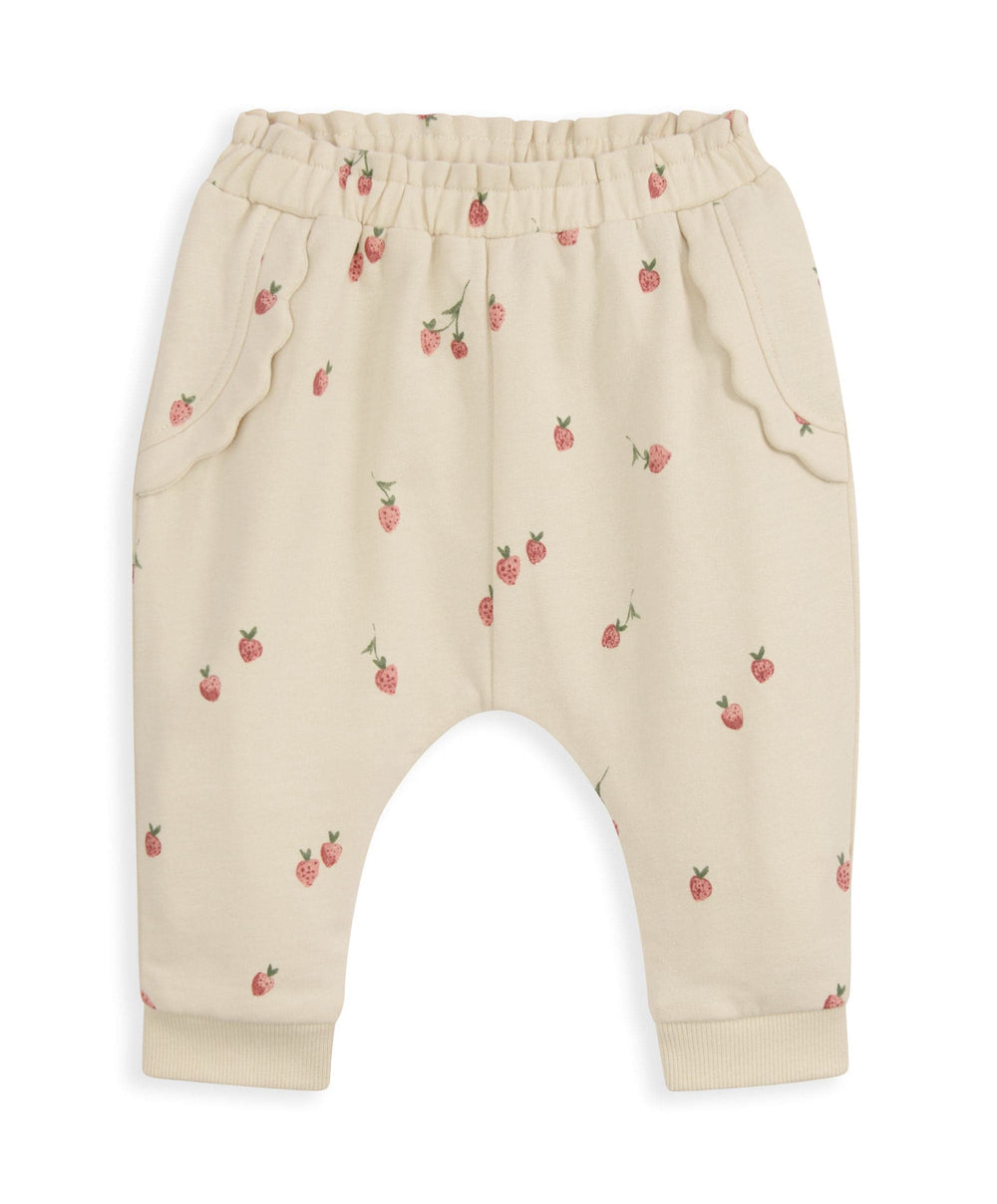 Mamas &amp; Papas Outfits &amp; Sets Strawberry Top &amp; Joggers Outfit Set