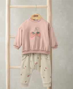 Mamas & Papas Outfits & Sets Strawberry Top & Joggers Outfit Set