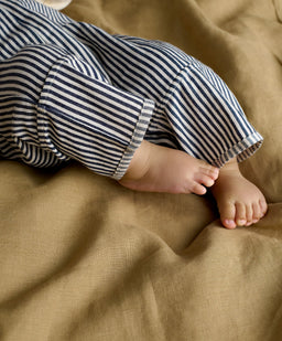 Mamas & Papas Outfits & Sets Stripe Dungarees & Long Sleeve Top