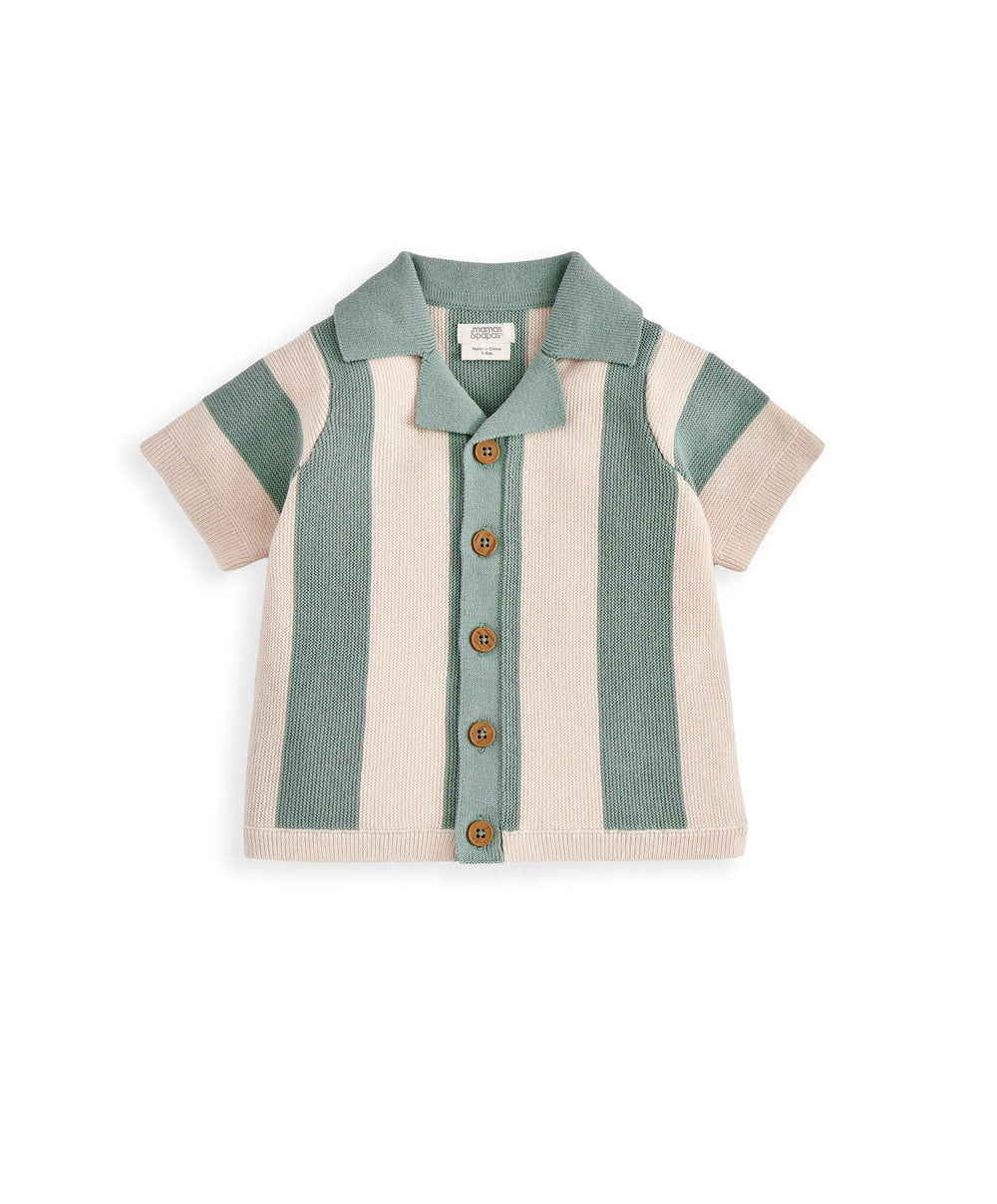 Mamas &amp; Papas Outfits &amp; Sets Stripe Knit Resort Set