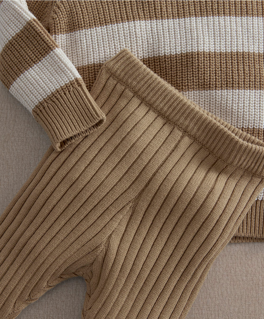 Mamas &amp; Papas Outfits &amp; Sets Stripe Knitted Jumper &amp; Leggings Set