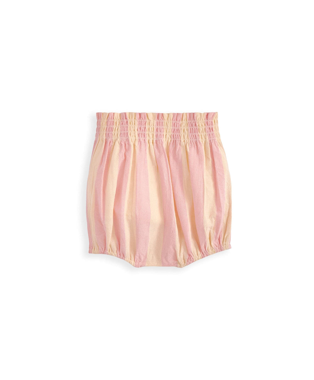 Mamas &amp; Papas Outfits &amp; Sets Striped Pink Peplum Top Set