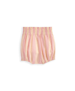 Mamas & Papas Outfits & Sets Striped Pink Peplum Top Set
