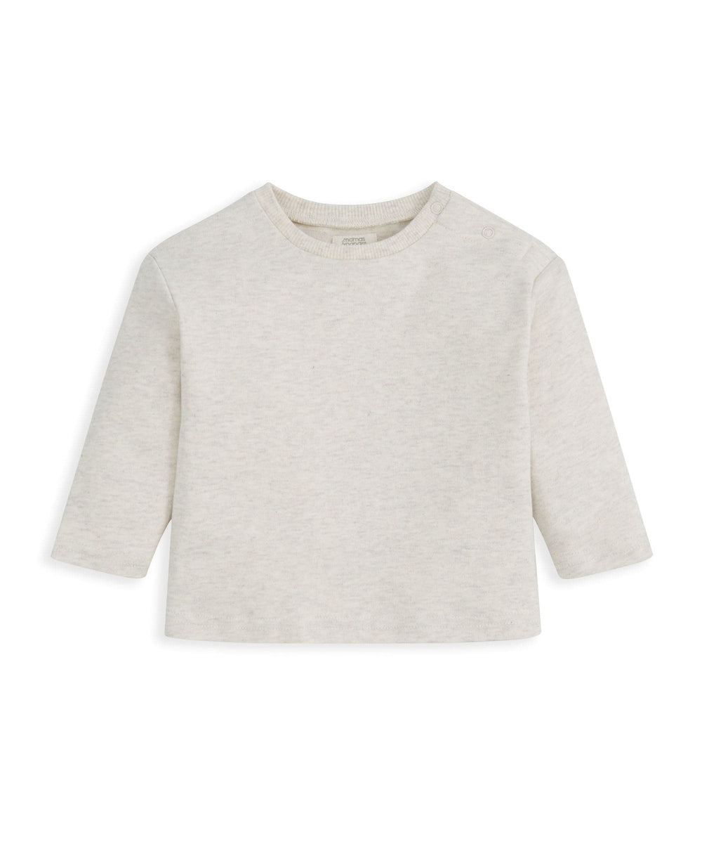 Mamas &amp; Papas Outfits &amp; Sets Stripped Dungarees &amp; Ribbed Top