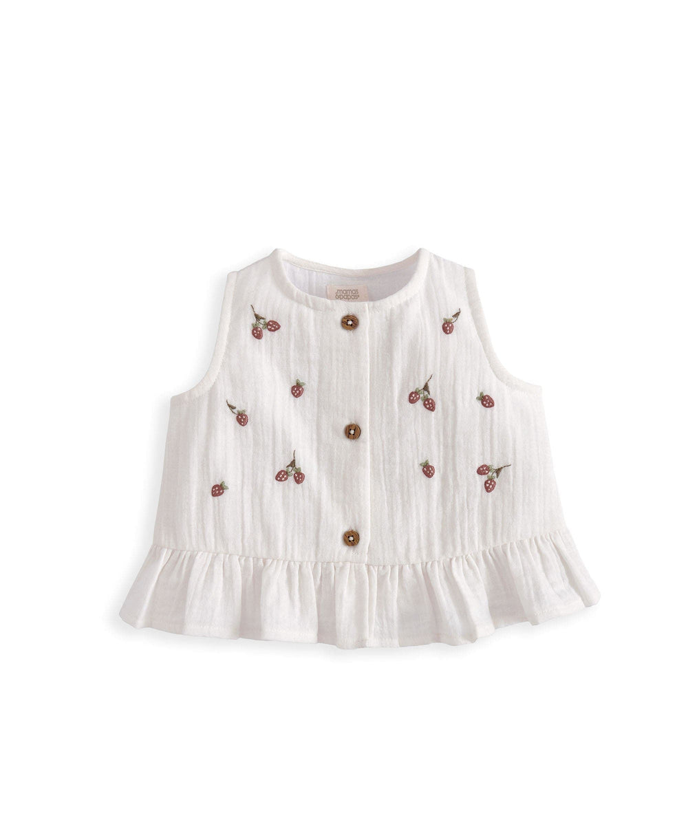 Mamas &amp; Papas Peony Bloomers, Swing Top &amp; Hat Outfit Set