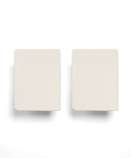 Mamas & Papas Petite Cot Fitted Sheets (2 Pack) – Cream