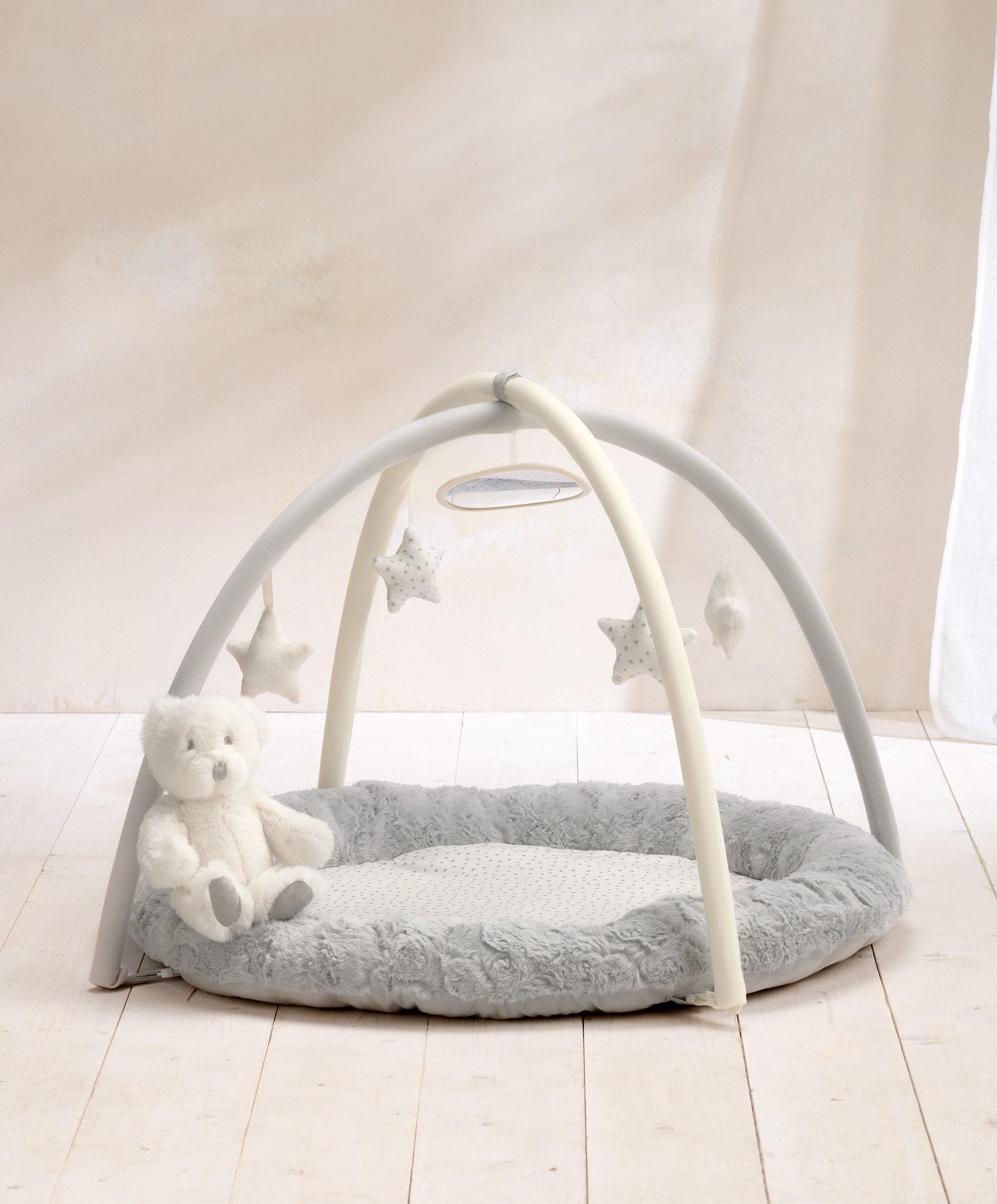 My First Playmat Gym Grey/Cream Baby Toys Gifts – Mamas