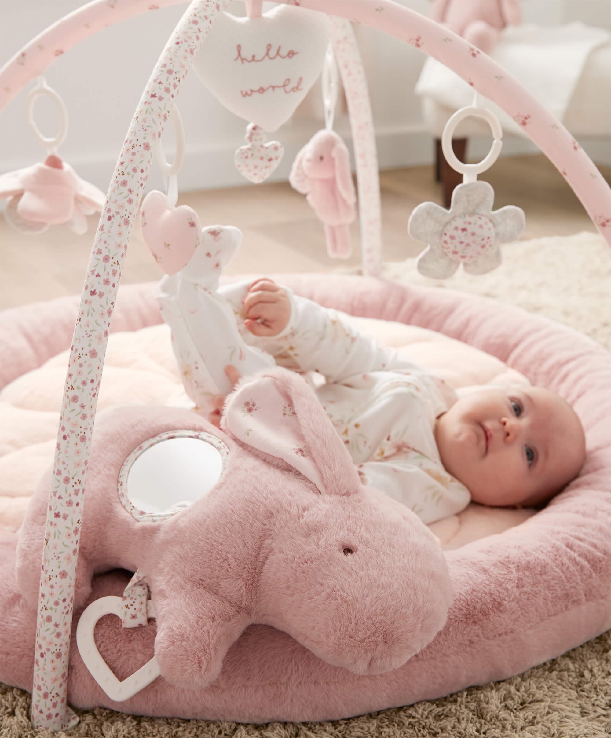 Playmat Gym Welcome to the World Bunny Mamas Papas UK