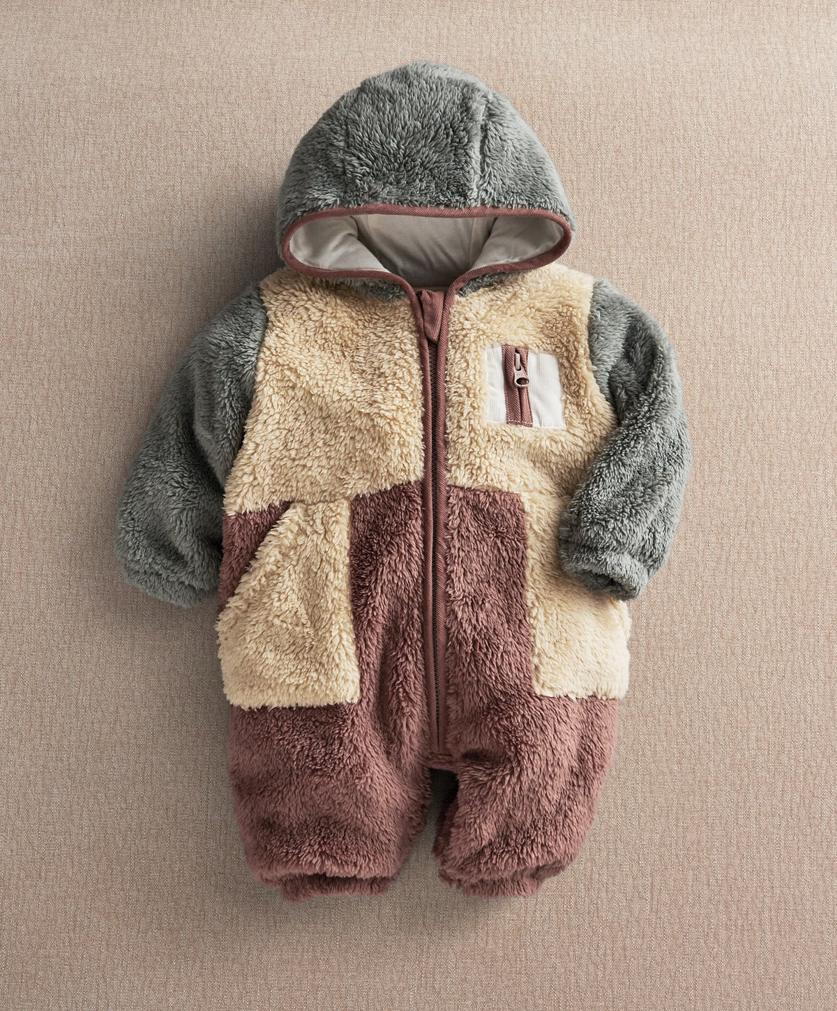 Mamas & Papas Pramsuits Colour Block Pramsuit