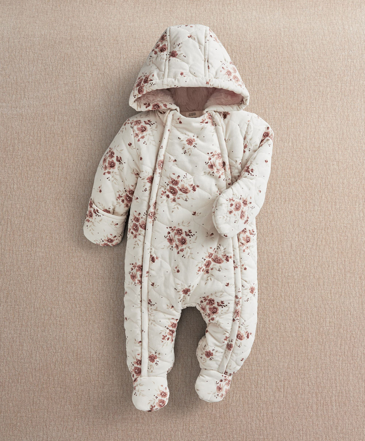 Mamas & Papas Pramsuits Ditsy Print Pramsuit