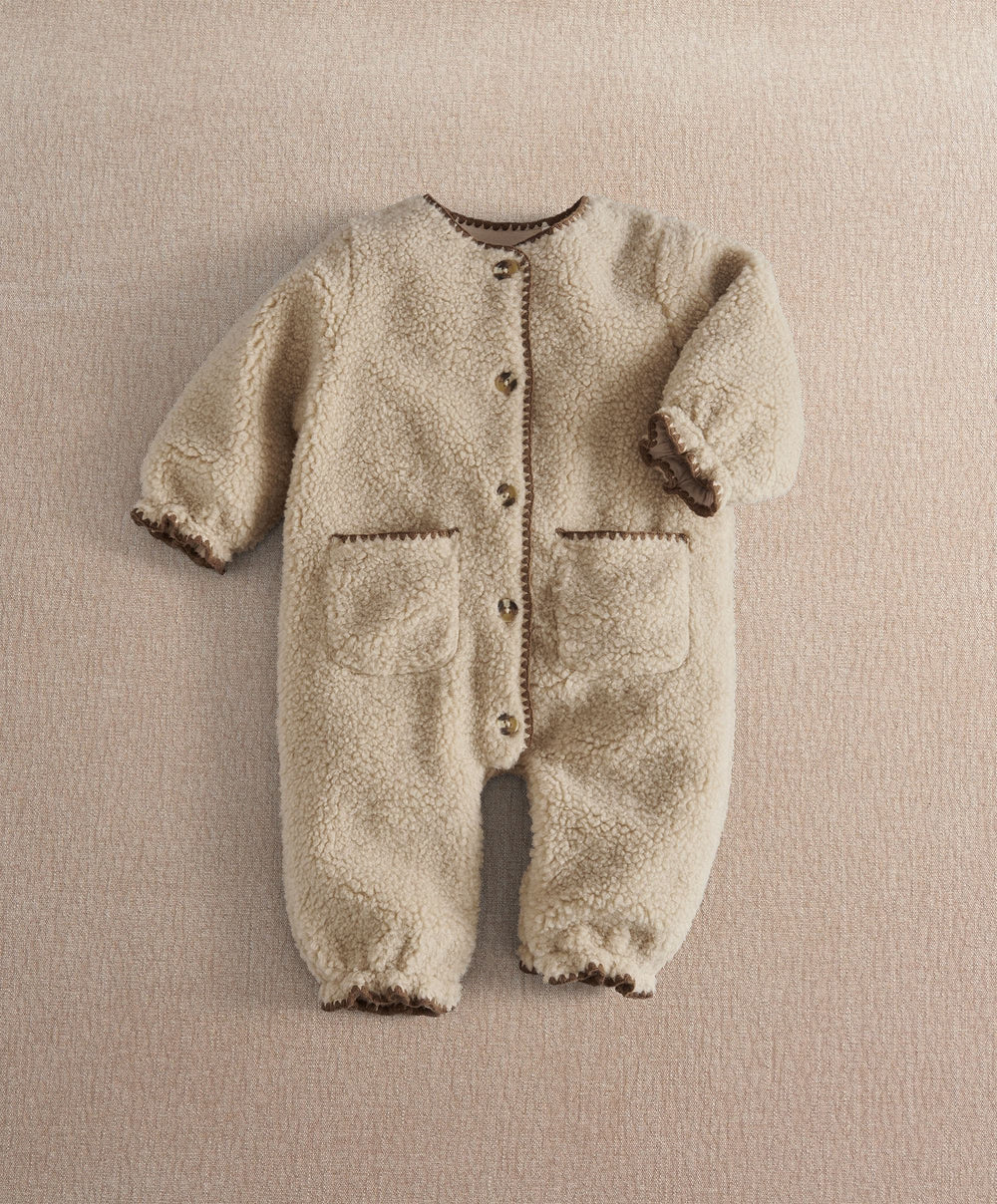 Mamas &amp; Papas Pramsuits Neutral Borg Pramsuit