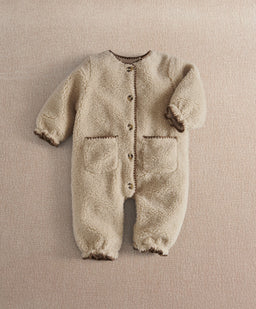 Mamas & Papas Pramsuits Neutral Borg Pramsuit