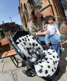 Mamas & Papas Pushchair Liners Mamas & Papas  x Another Fox Luxury Sheepskin Liner - Cheetah Spot