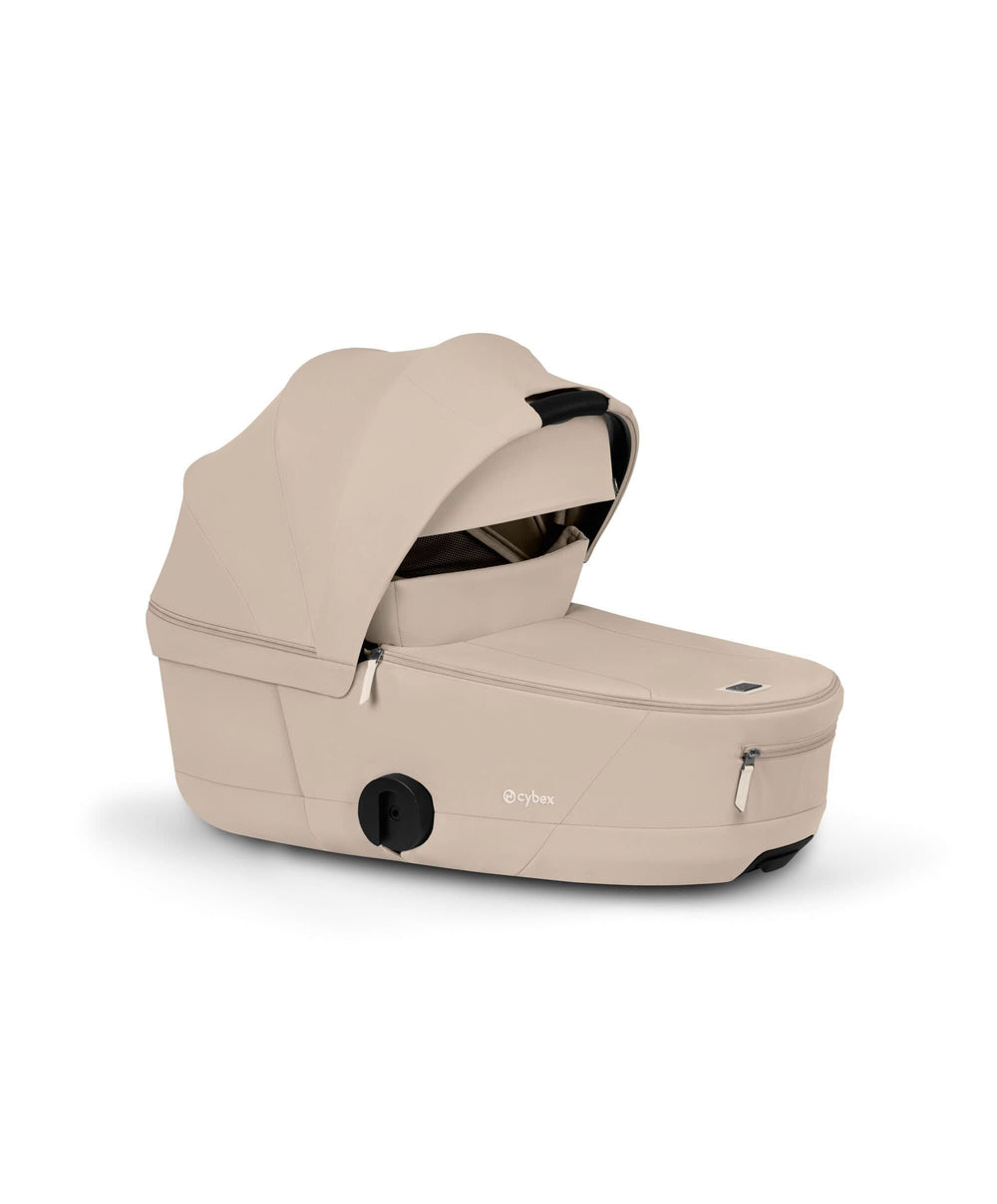 Mamas &amp; Papas Pushchairs Cybex Coya Pushchair Bundle With Cybex Cloud T i-Size Plus Rotating Baby Car Seat  (5 Pieces) - Cozy Beige