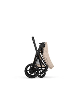 Mamas & Papas Pushchairs Cybex e-Priam Pushchair & Carrycot Bundle with Cybex Cloud T i-Size Rotating Baby Car Seat & Base - Sepia Black