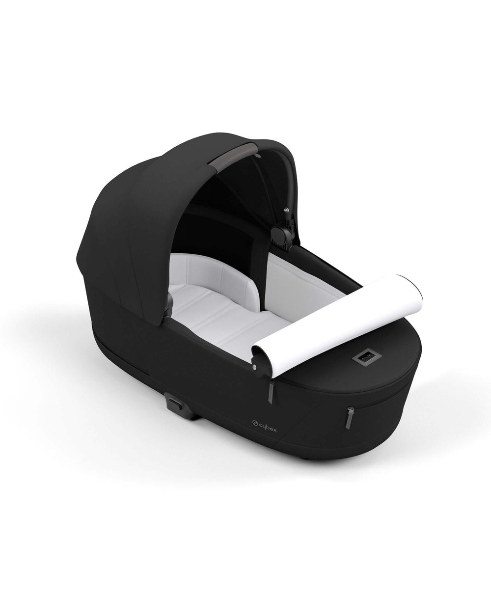 Mamas &amp; Papas Pushchairs Cybex Epriam Pushchair Bundle With Cybex Cloud T i-Size + Baby Car Seat &amp; Base (7 Pieces) - Rose Gold/Black