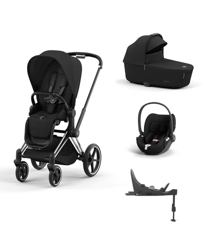 Mamas & Papas Pushchairs Cybex Priam 5 Piece Complete Pushchair Bundle - Chrome / Sepia Black