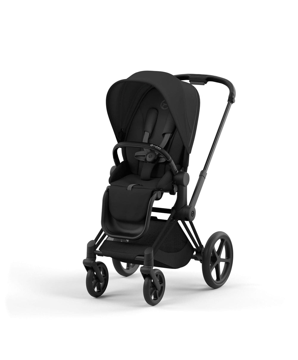 Mamas &amp; Papas Pushchairs Cybex Priam Pushchair Bundle With Cybex Cloud T i-Size + Baby Car Seat &amp; Base (7 pieces) - Black