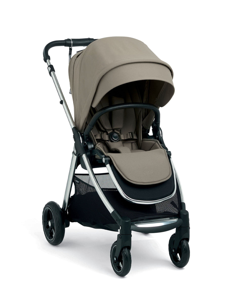 Flip XT³ Pushchair Bundle with Maxi-Cosi Pebble Slide Pro Car Seat &amp; Base (8 Pieces) - Sage Grey