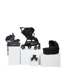 Mamas & Papas Pushchairs Flip XT³ Pushchair Bundle with Cybex Aton B Car Seat & Base (5 Pieces) - Ink